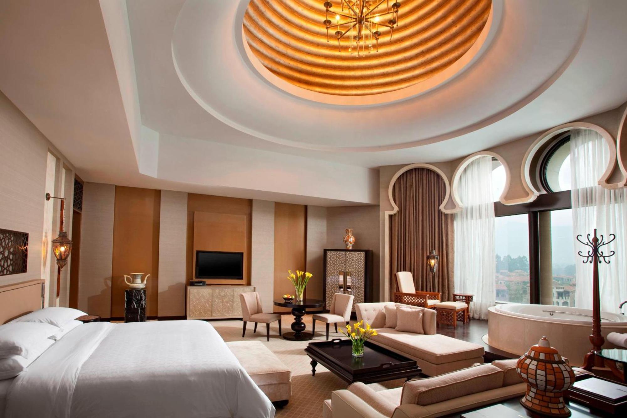 Sheraton Qingyuan Lion Lake Resort Exteriör bild