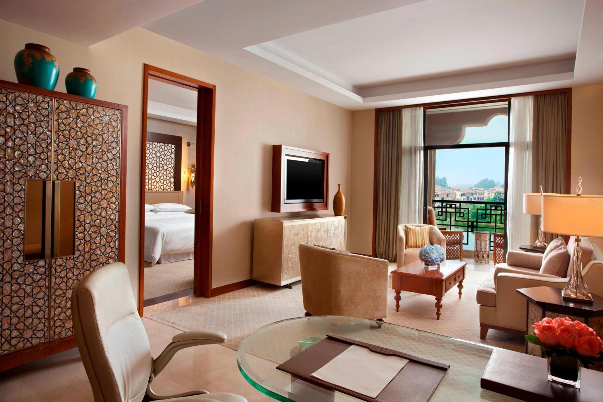 Sheraton Qingyuan Lion Lake Resort Exteriör bild